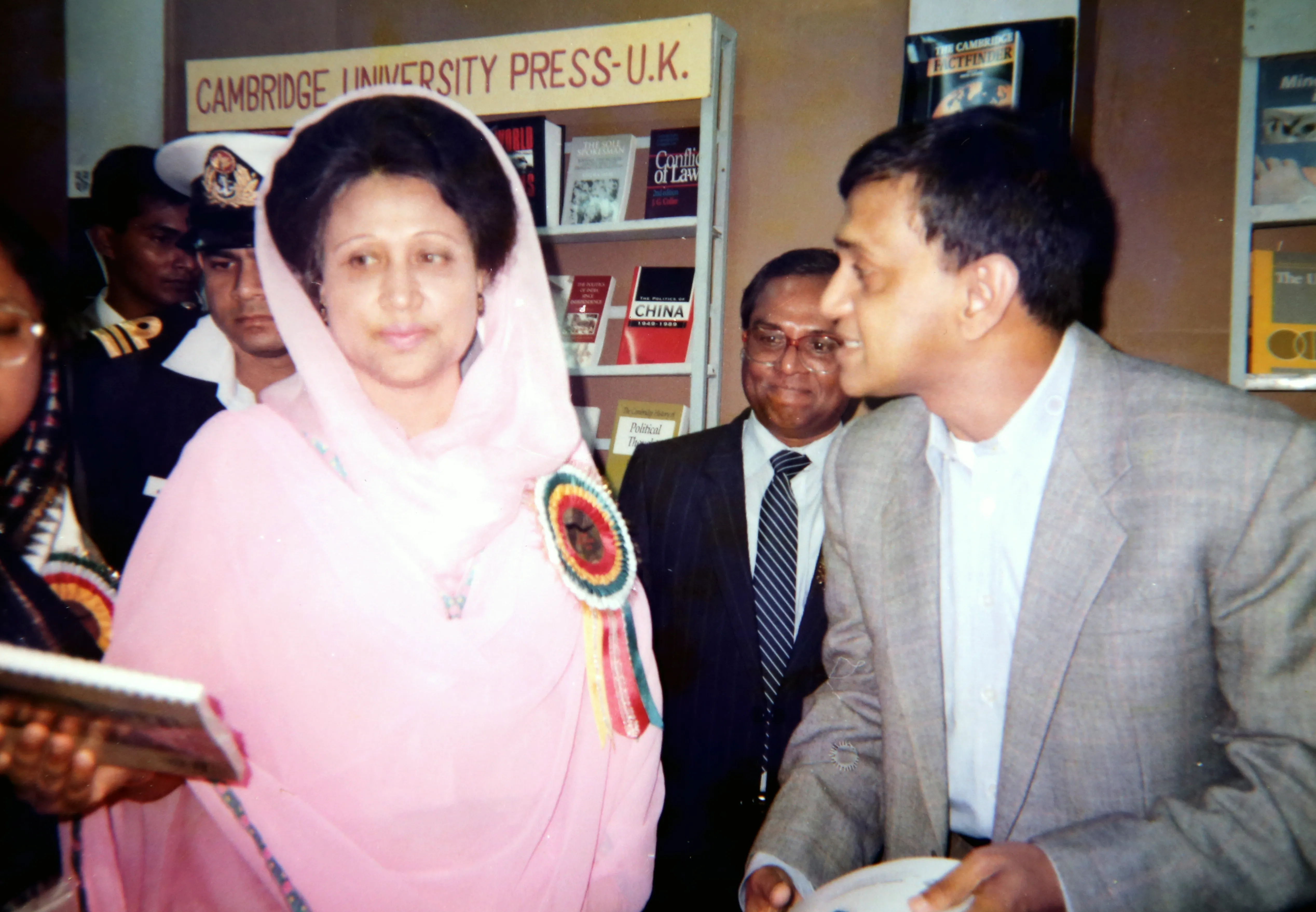 PM Begum Khaleda Zia visiting the Karim International pavilion