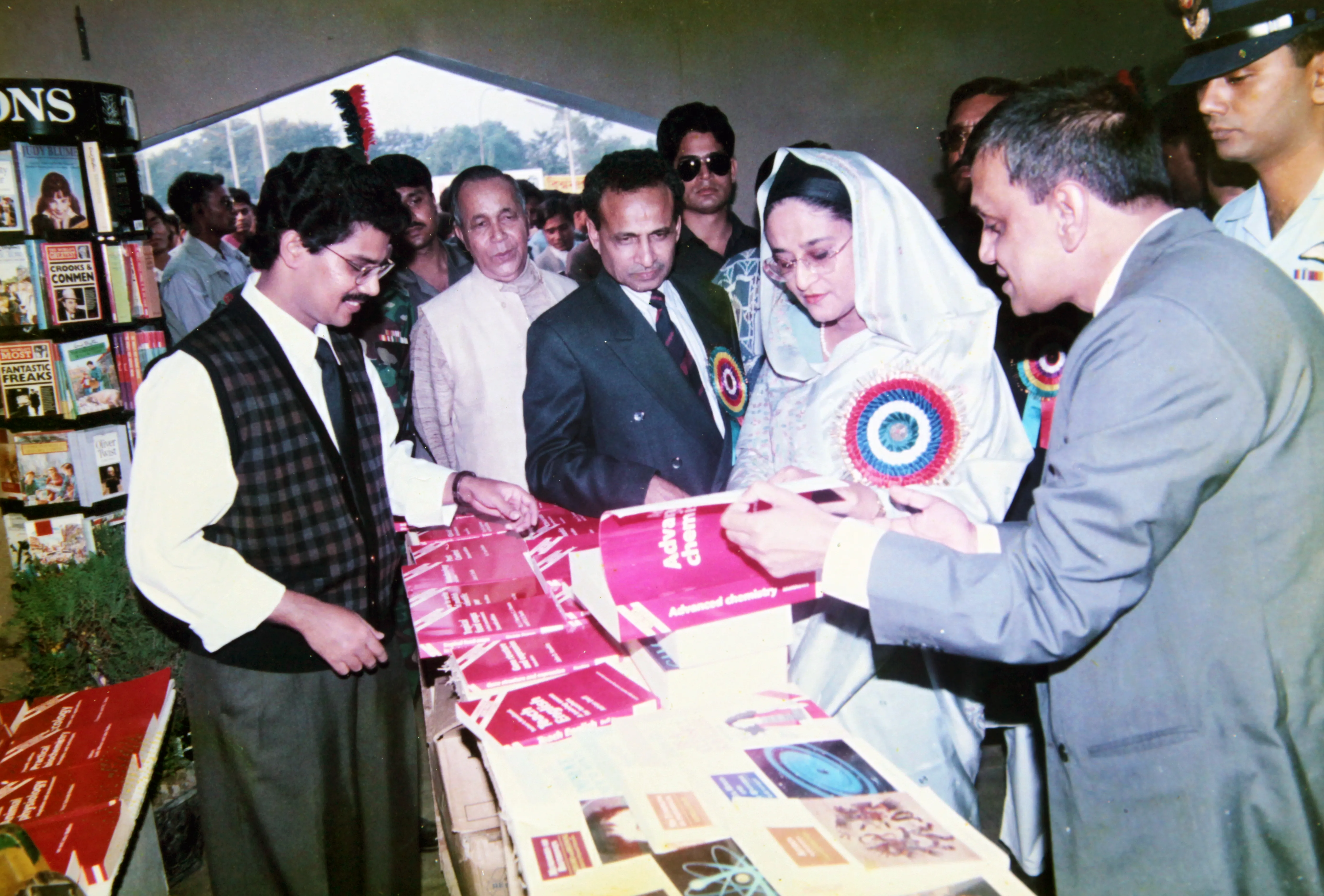PM Sheikh Hasina visiting the Karim International pavilion