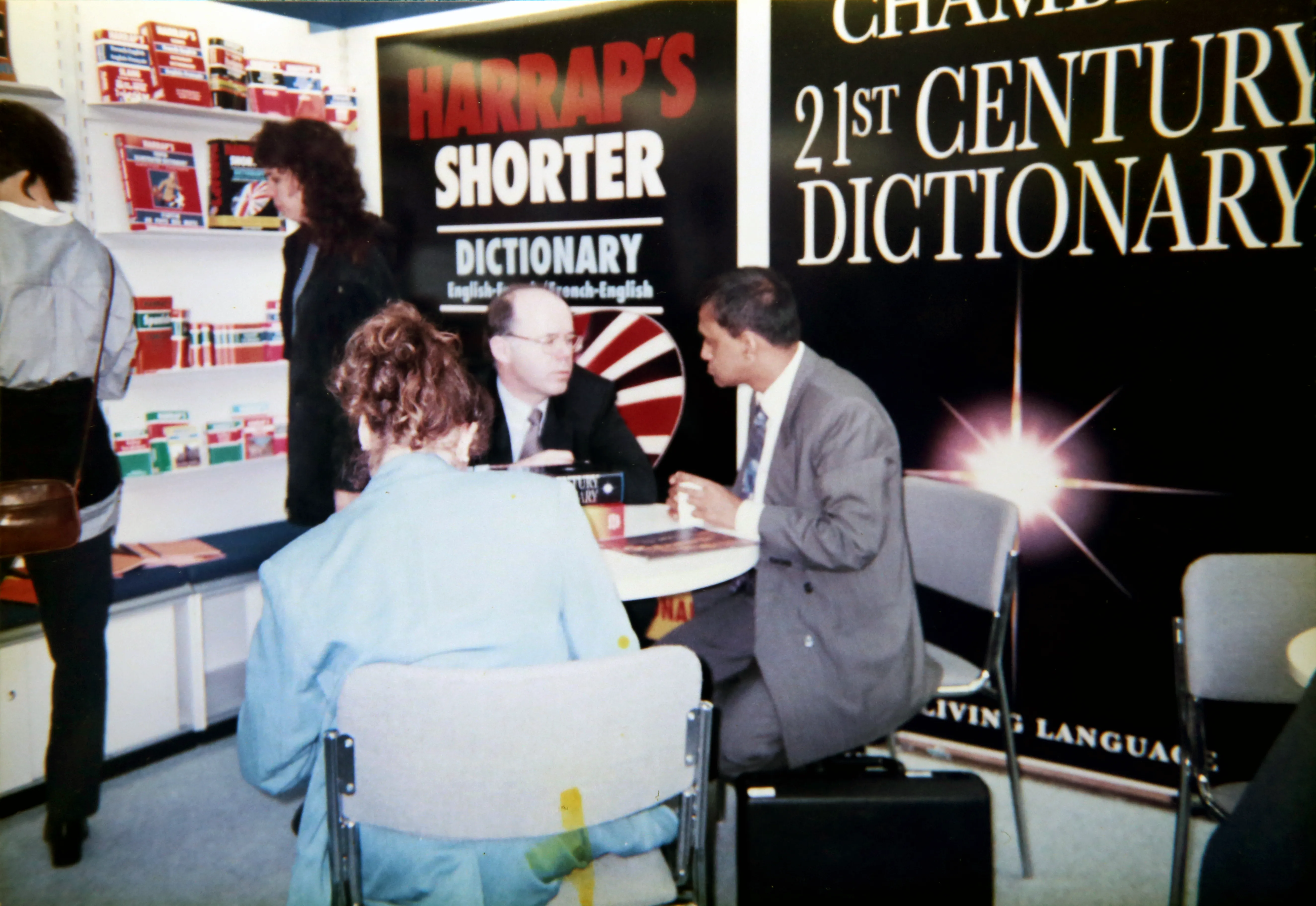 Networking with British publishers at the London Book Fair